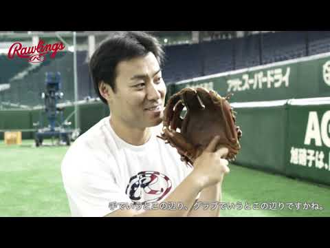 Rawlings 軟式グローブ 黒 田中賢介モデル Rawlings 軟式