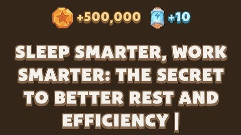 Sleep Smarter, Work Smarter The Secret to Rest and Efficiency | MemeGirls | Memefi New Video Code