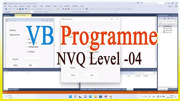 VB NET Sinhala | Nvq  level 4 | Radio Button | Pradeep SL Tv | Part 04/#Vb#,