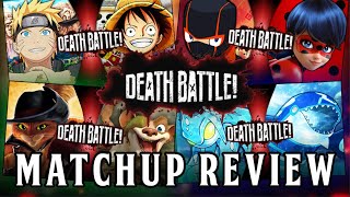 Reacting To YOUR Favorite DEATH BATTLE Ideas! | VS Matchup Review #3