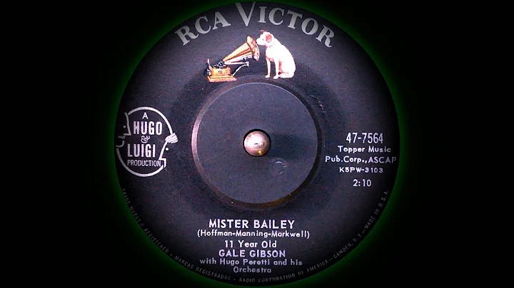 HQ Gale Gibson - Mister Bailey (1959) HQ