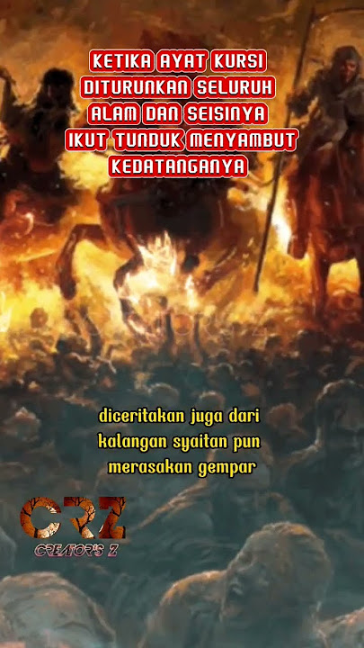 Kisah Turunnya Ayat Kursi #shorts @creatorsz