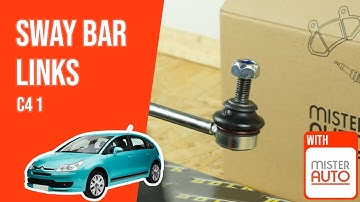 How to replace the sway bar links C4 mk1 🚗