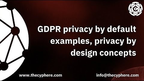 Understanding GDPR