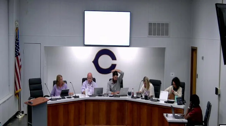 Chickasha Public Schools Regular Board Meeting 9/8/2025
