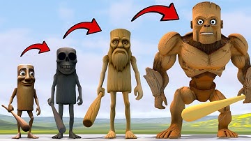 EVOLUTION OF ALL NEW TUNG TUNG TUNG TUNG SAHUR! ITALIAN AI BRAINROT MEMES in Garry