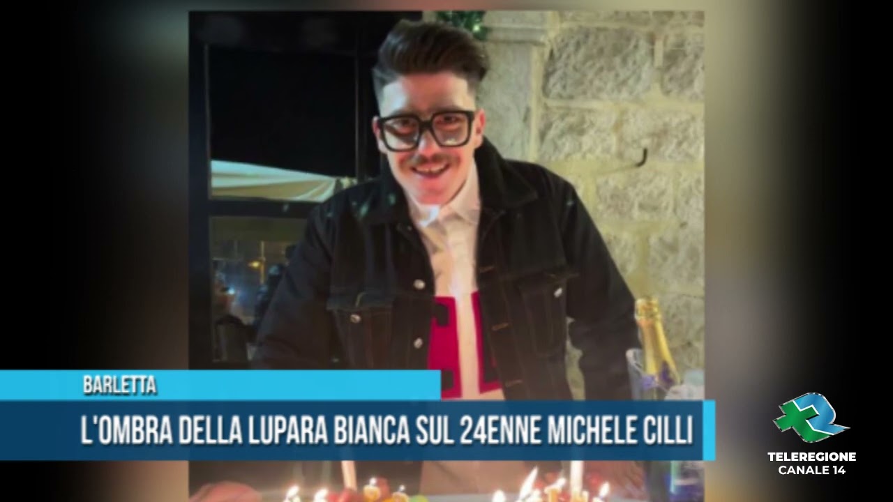 BARLETTA L'ombra della lupara bianca sul 24enne Michele Cilli TGTeleregione 20 01 2022