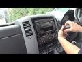 Radio Removal Mercedes Sprinter (1995 - Present) | JustAudioTips