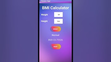 My First Project in Android Studio | Fitness App using Java Language |
