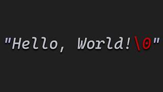 The Byte That Ends Every C String