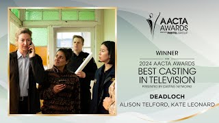 Deadloch takes home the AACTA Award for Best Casting in Television