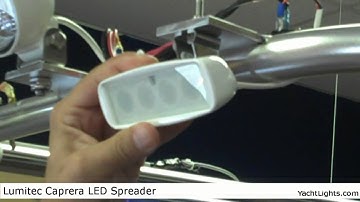 Lumitec Caprera LED Spreader Light by YachtLights.com