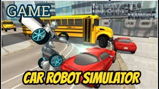 Game Android CAR ROBOT SIMULATOR screenshot 1