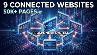 How I Built 9 AI Websites That Feed Each Other