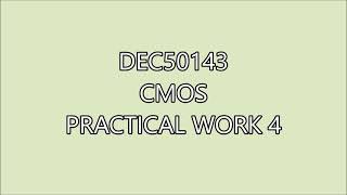 DEC50143 PW4- Design 2 inputs nor gate layout