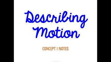 Unit 2 Motion and Force Concept 1 Notes *UPDATED*