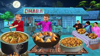 Midnight Samosa Chicken Biryani Street Food Samosa Biryani Hindi Kahani Moral Stories Comedy Video