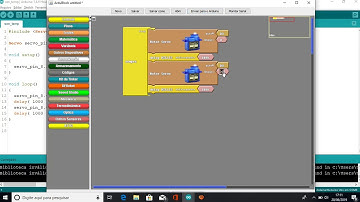Ardublock Aula 4- Programando um servomotor.