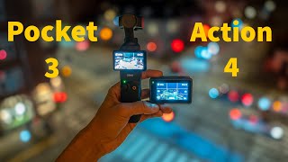 DJI Pocket 3 vs DJI Action 4 for Vlogging - DJI Action 4 vs DJI Pocket 3 honest review