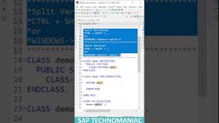 Split Editor Views in ADT Eclipse