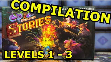 FULL PLAYTHROUGH - Tiny Epic Dungeon STORIES