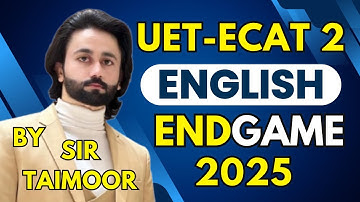 UET ECAT English Past Papers I UET ECAT English Preparation I UET Entry Test Preparation English