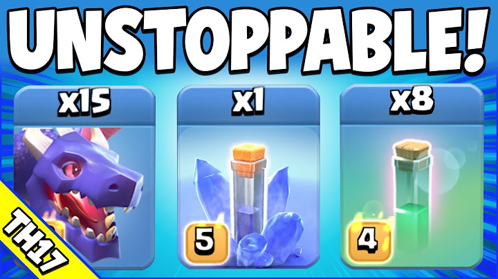Skill Required: 2/10 Power Rating: 10/10! Easy + Best TH17 Attack Strategy (Clash of Clans)