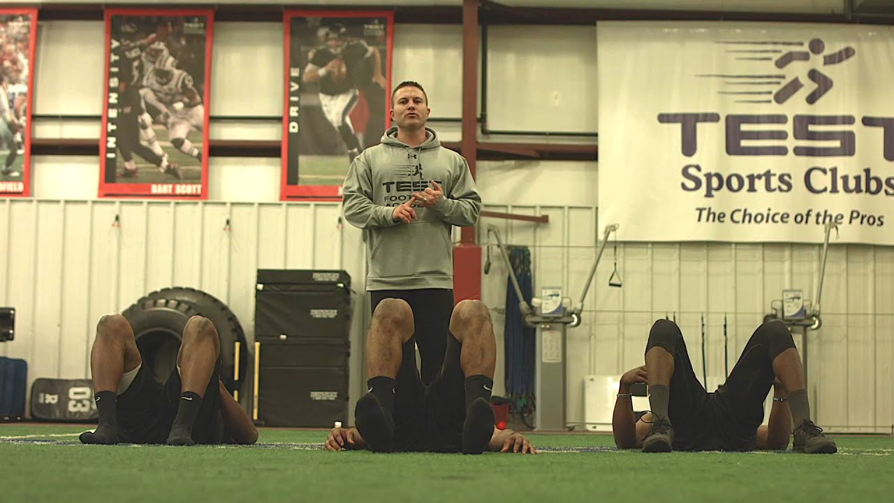 Football Athlete's Dynamic Workout Glute Bridge YouTube