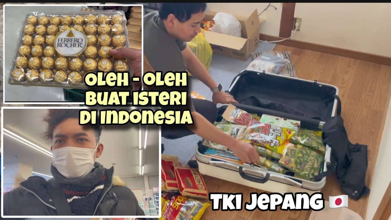 BELANJA OLEH OLEH BUAT ISTERI DAN ANAK DI INDONESIA ‼️ bajidot tki jepang