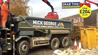 Mick George Grab Lorry Service