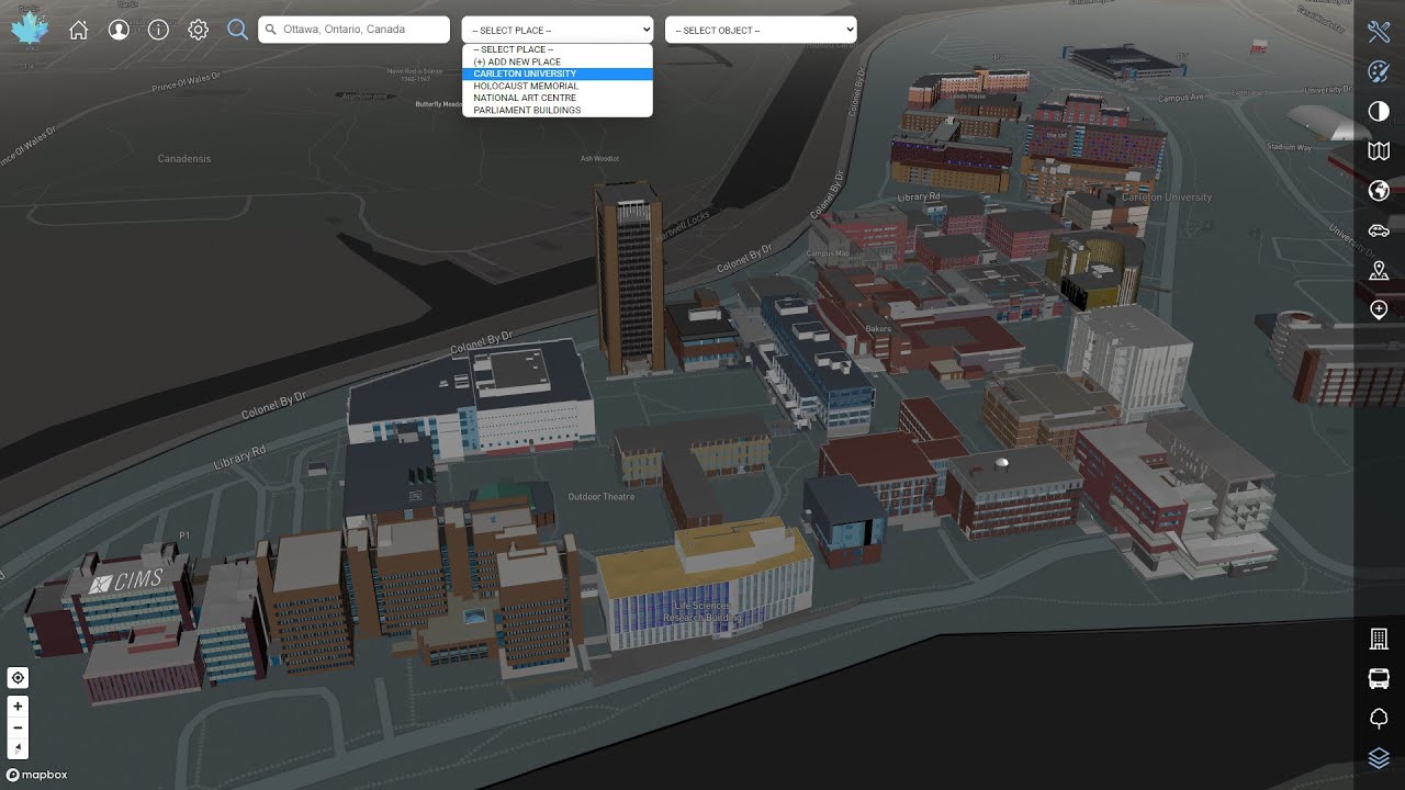 Imagine Canada's Digital Twin platform