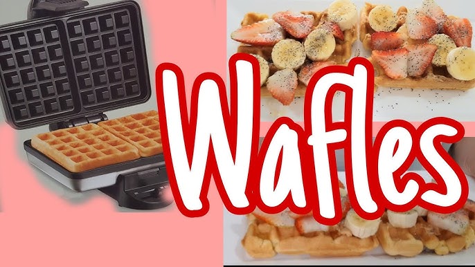 Black Decker Double Flip Waffle Maker: Unboxing & First Impressions  #healthykitchen101 