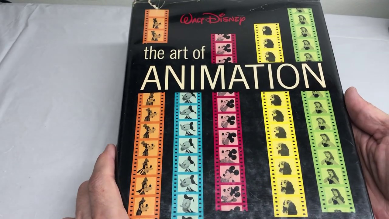 古書　Walt Disney the art of ANIMATION The Art of Animation Walt Disney First Edition Signed