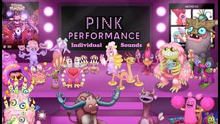 Pink Performance - Individual Sounds My Singing Monsters Fanmade