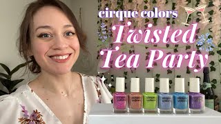 You’re Invited to Cirque Colors Twisted Tea Party! 🥂🫖 Collection Swatches, Comparisons + Review screenshot 2