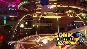 Sonic Unleashed Recompiled PC 4K - Eggmanland All Daytime Stage