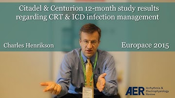Europace 2015: Citadel & Centurion 12-month study results regarding CRT & ICD infection management