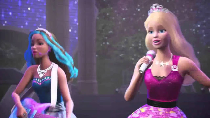 Barbie in Rock n Royals Clipe   Essa é a nossa canção