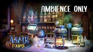 Harry Potter Inspired Ambience - Potions Classroom 4K REMAKE - 1 hour 3D Soundscape - No Talking