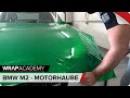 BMW M2 - Motorhaube folieren | 3M 1080 Green Envy