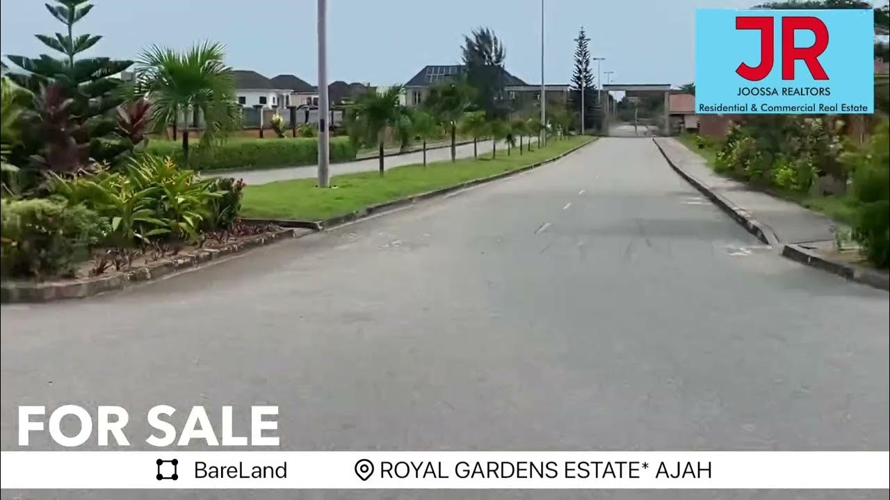 Land for Sale in Royal Gardens Estate* Ajah*Lekki* YouTube
