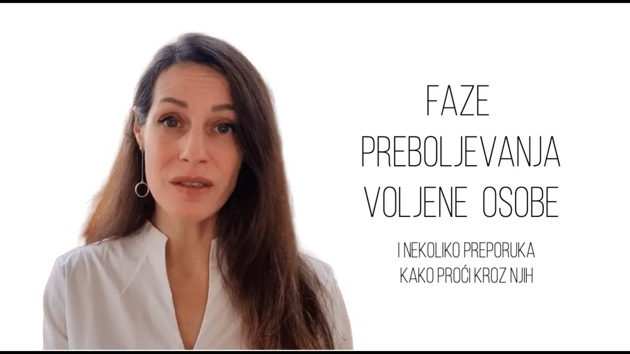 Faze preboljevanja voljene osobe