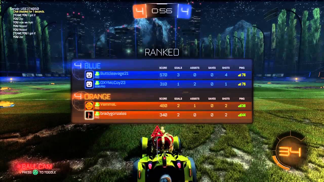 Most Intense Rocket League Game Ever - YouTube