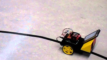 Computer Vision Guided Line Following Robot #1