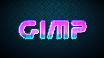 How to create a Glossy Text Effect in Gimp 2.8.14 (Requested)