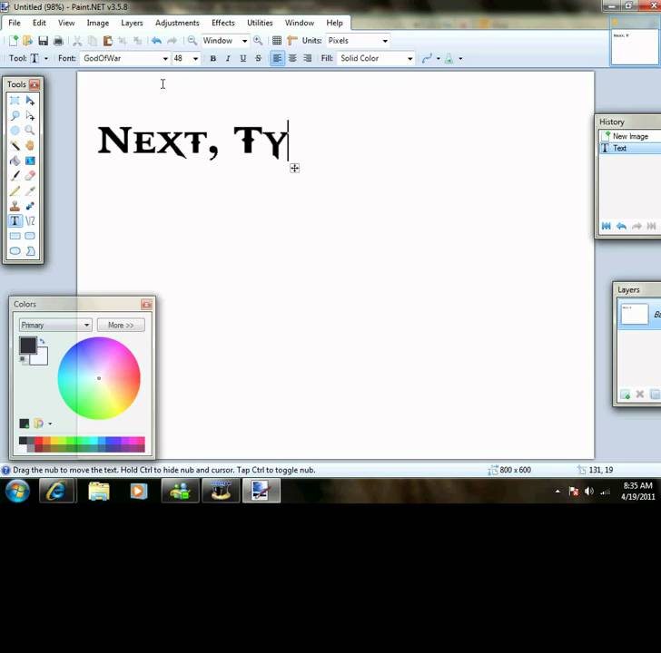 How to make Text glow in YouTube