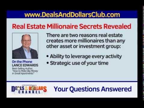 Lance Edwards: Millionaire Real Estate Secrets Revealed!