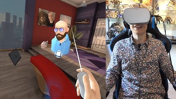 AMAZING SOCIAL EXPERIENCE IN VIRTUAL REALITY! | Oculus Rooms VR (Oculus Go Gameplay)