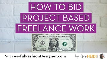 How to Calculate Project Based Freelance Work for Fashion Designers