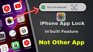 iPhone App Lock inbuilt New Feature Without Other App Use￼ screenshot 3